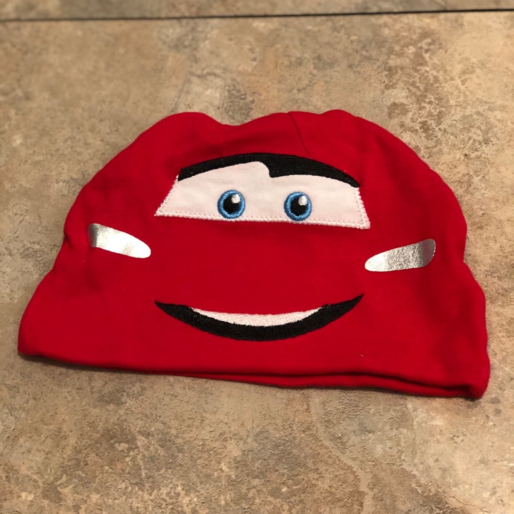 Disney Cars red toddler hat